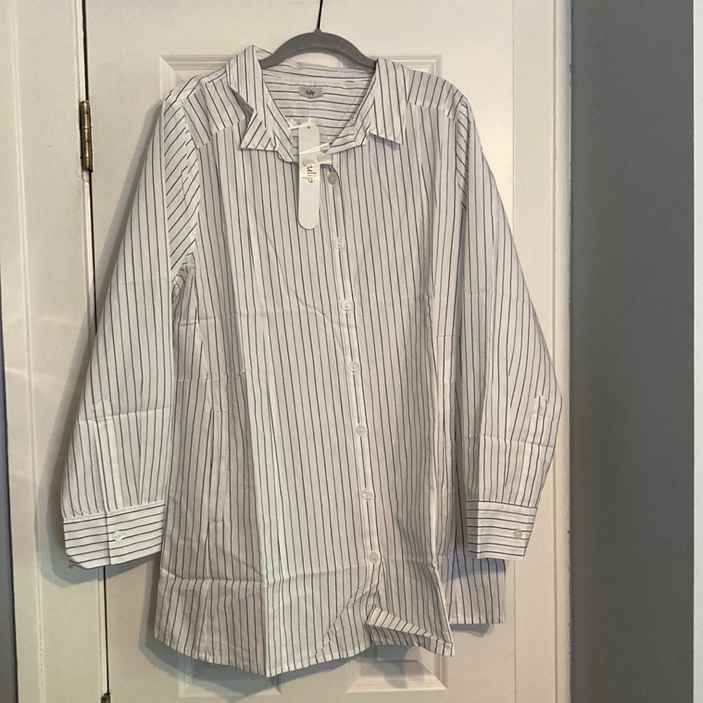 Striped Tunic Blouse